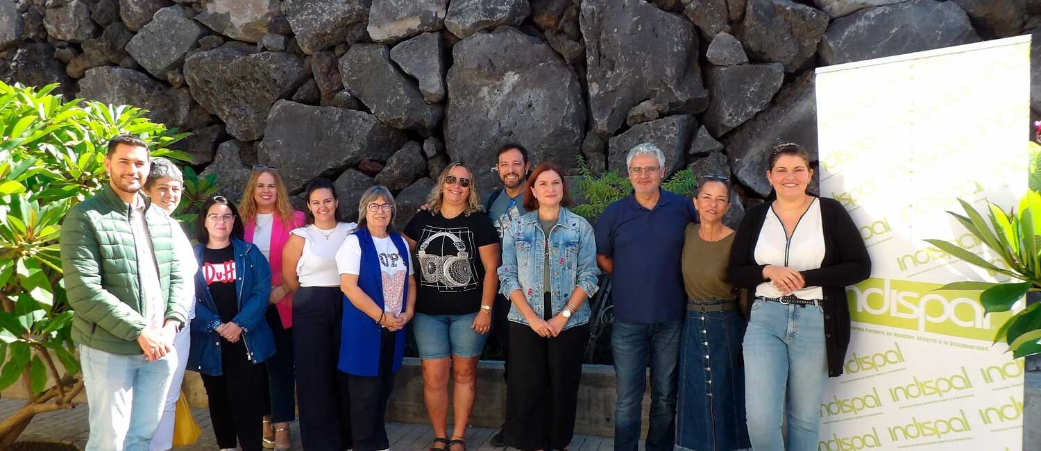 Indispal elabora propuestas para el Primer Pacto por la Inclusión de la isla de La Palma