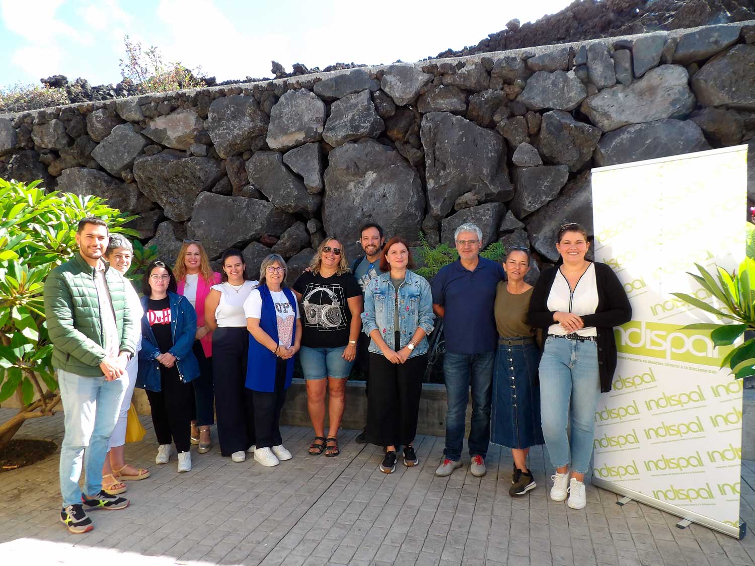 Indispal elabora propuestas para el Primer Pacto por la Inclusión de la isla de La Palma